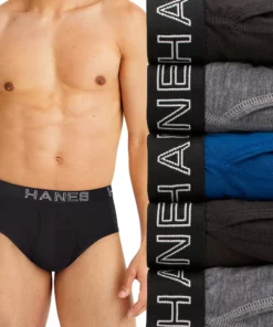 Men's Hanes Ultimate® 5-Pack Comfort Flex Fit Total Support Pouch Briefs