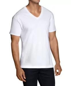 Men's Fruit of the Loom® Signature 6-pack V-Neck Tee