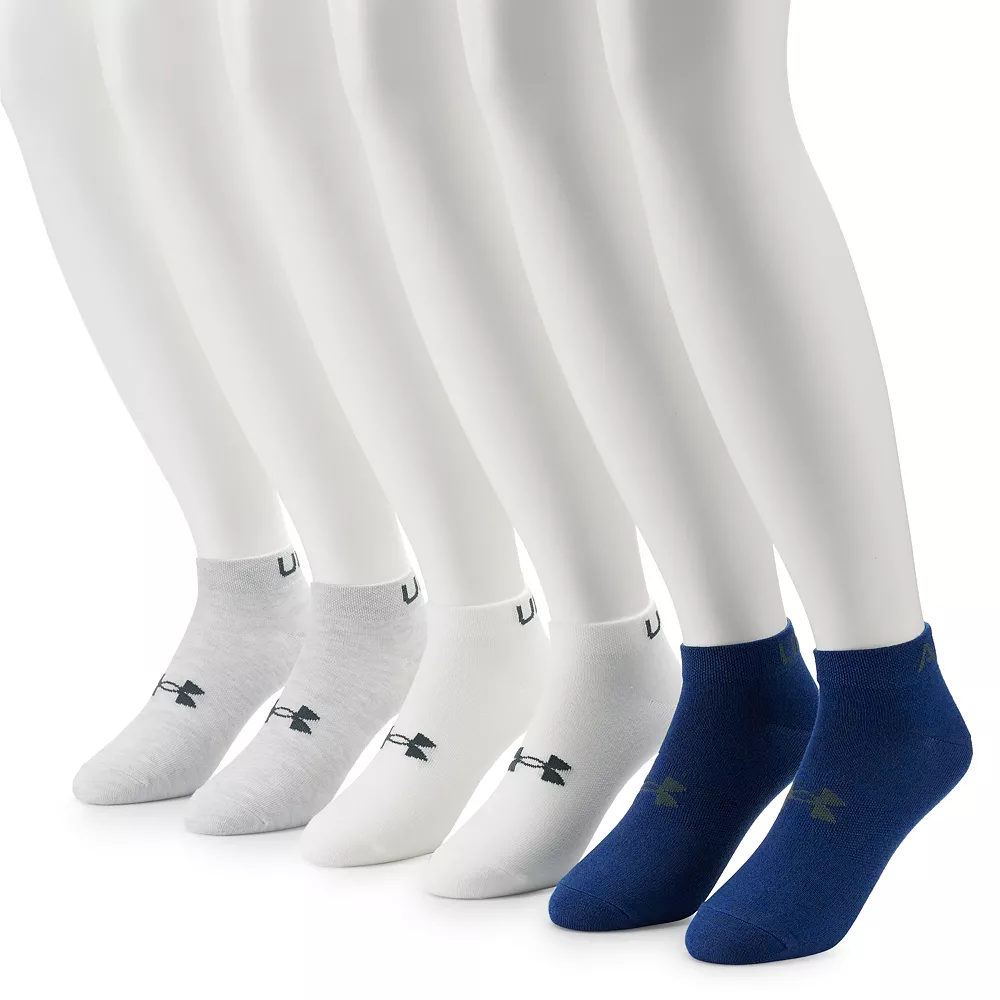 Men's Under Armour Essential 6-pack Lite Low-Cut Socks 5 Men's Under Armour Essential 6-pack Lite Low-Cut Socks - Image 3
