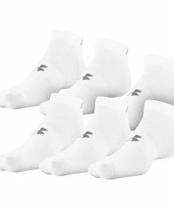 Men's Under Armour Essential 6-pack Lite Low-Cut Socks 14 Men's Under Armour Essential 6-pack Lite Low-Cut Socks -Casual Outfits For Men Elegant store 5859186 White
