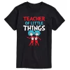 Men's Dr. Seuss Teacher Of Little Things Tee -Casual Outfits For Men Elegant store 5897759 Black