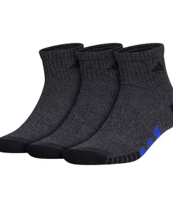 Men's adidas Cushioned 3.0 Color 3-Pack Quarter Socks