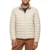 Men's Dockers® Quilted Puffer Jacket -Casual Outfits For Men Elegant store 5926049 Khaki