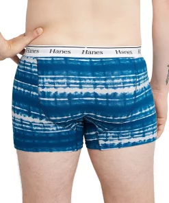 Men's Hanes® Originals Ultimate 3-Pack Trunks with Moisture-Wicking Stretch Cotton -Casual Outfits For Men Elegant store 5949050 ALT2