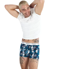 Men's Hanes® Originals Ultimate 3-Pack Trunks with Moisture-Wicking Stretch Cotton -Casual Outfits For Men Elegant store 5949050 ALT3