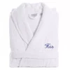 Men's Linum Home Textiles Turkish Cotton Embroidered ''His'' Terry Bathrobe 2 Men's Linum Home Textiles Turkish Cotton Embroidered ''His'' Terry Bathrobe -Casual Outfits For Men Elegant store 5966990 Navy