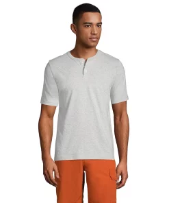 Big & Tall Lands' End Super-T Henley