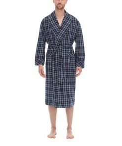 Big & Tall Residence Flannel Shawl Robe