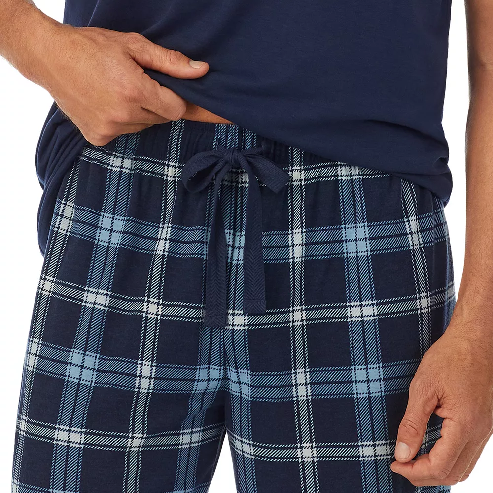 Men's Cuddl Duds® Tee & Pants 2-Piece Pajama Set 7 Men's Cuddl Duds® Tee & Pants 2-Piece Pajama Set - Image 5