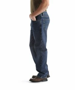 Big & Tall Lee® Loose-Fit Comfort Waist Straight-Leg Jeans -Casual Outfits For Men Elegant store 949272 ALT2